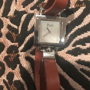 Auth Dolce & Gabbana Classic brown ladies watch